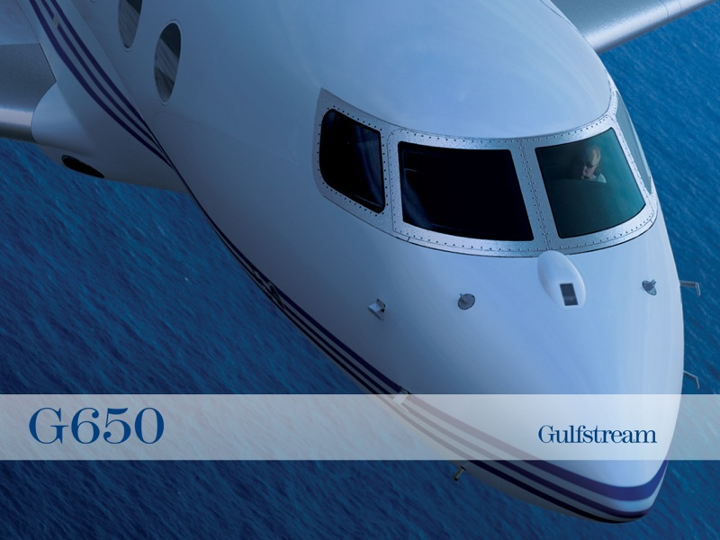 Illustration for article titled Near-Supersonic Gulfstream 650 Unveiled, Steve Jobs Gets Excited